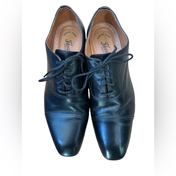 Florsheim Corbetta Cap Toe Oxfords 11 EEE wide black dress shoe - Picture 1 of 6